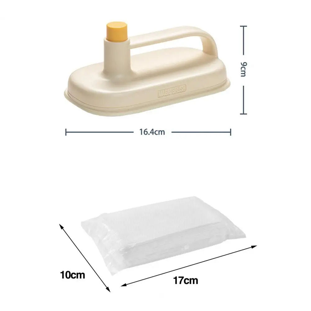 Magic Cleaning Brush with 50 Disposable Wipes