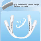 Portable Rechargeable Neck Fan