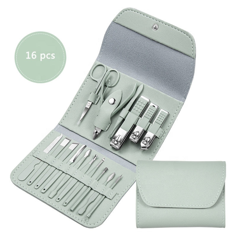 16-in-1 Premium Manicure & Pedicure Kit