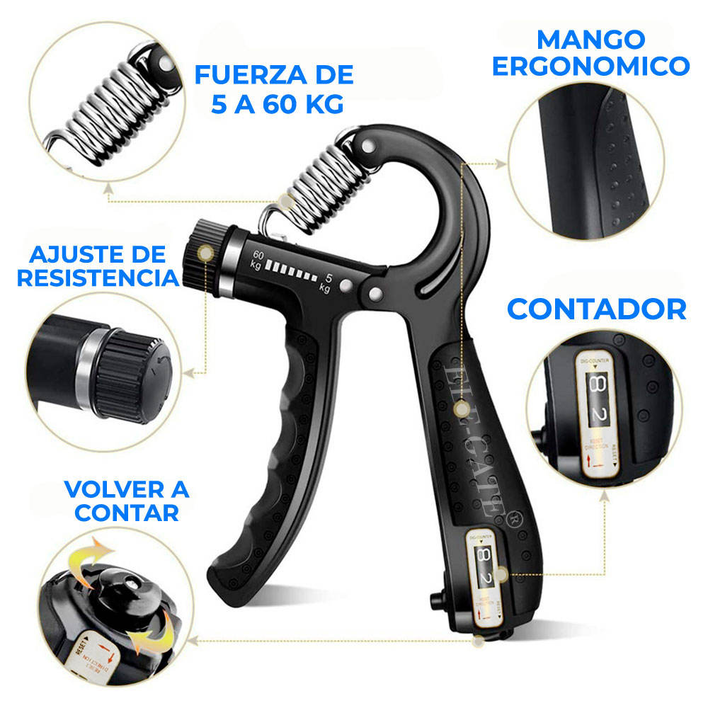 Adjustable Hand Grip Strengthener (5–60KG)