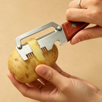 3-in-1 Peeler Knife – Multifunctional Vegetable & Fruit Peeler