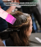 Hair Oil Bottle with Comb Applicator