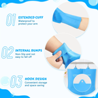 Magic Silicone Washing Gloves with Scrubber