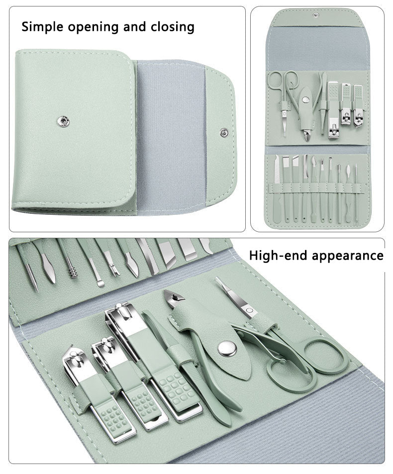 16-in-1 Premium Manicure & Pedicure Kit