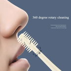 6 PCS Manual Nose Hair Trimmer Set – Washable Nose Hair Clippers